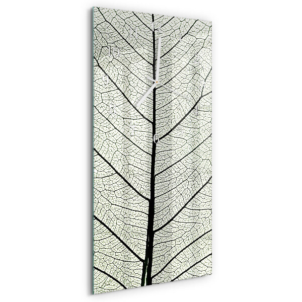 Reloj vertical Hoja