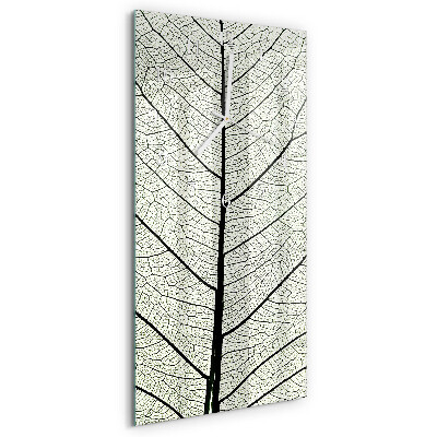 Reloj vertical Hoja