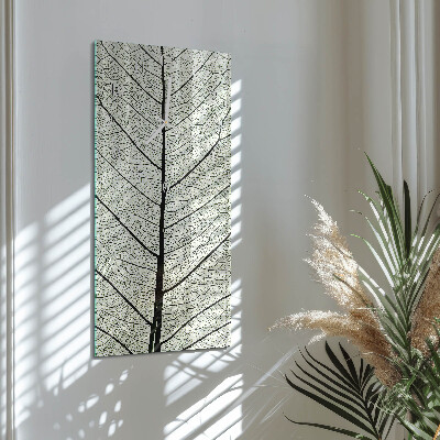 Reloj vertical Hoja
