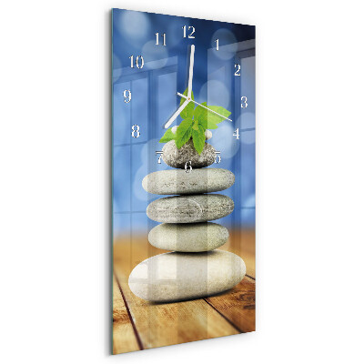 Reloj vertical Piedras