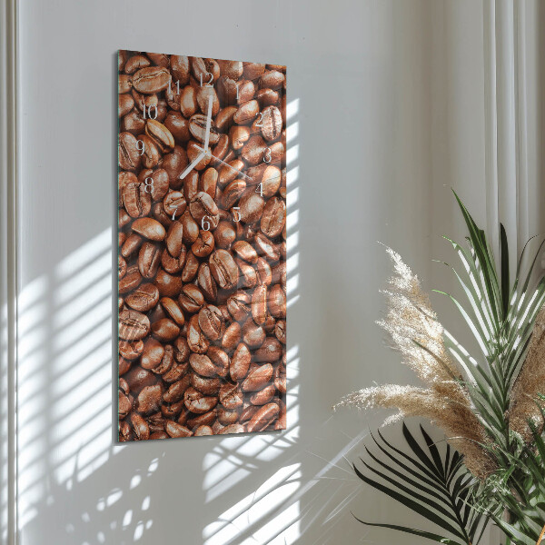 Reloj vertical Granos de café