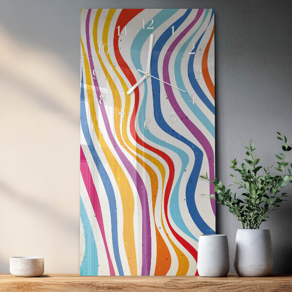 Reloj vertical Ondas