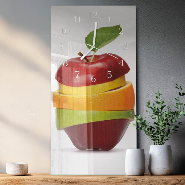 Reloj vertical Fruta
