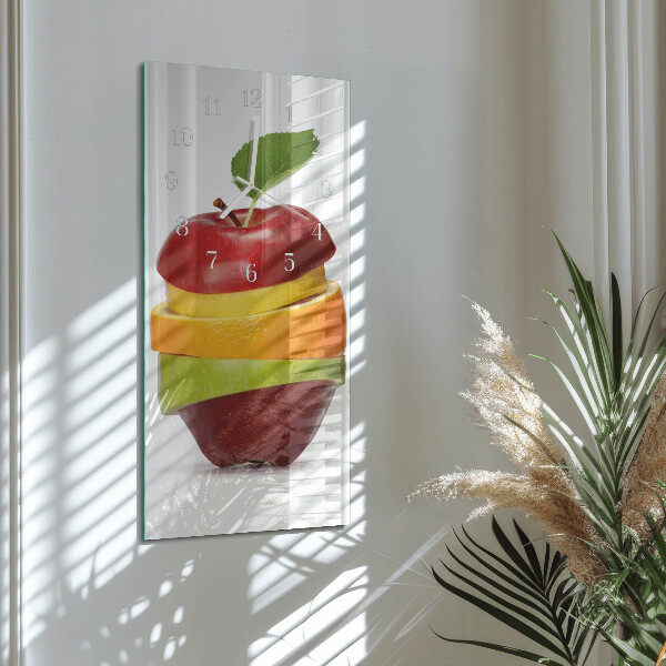 Reloj vertical Fruta