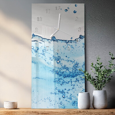 Reloj vertical Agua