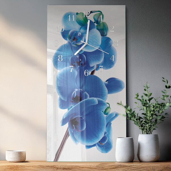 Reloj vertical Orquídea