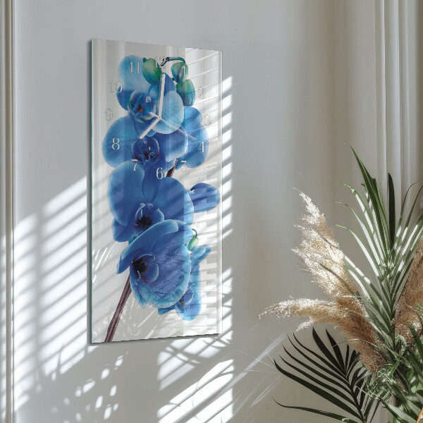 Reloj vertical Orquídea