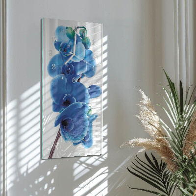 Reloj vertical Orquídea