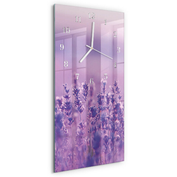Reloj vertical Lavanda
