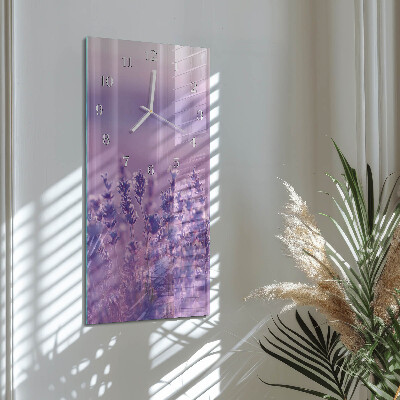 Reloj vertical Lavanda
