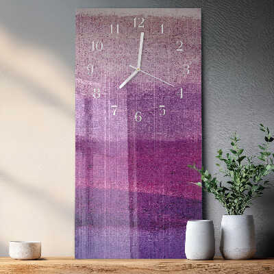Reloj vertical Lienzo