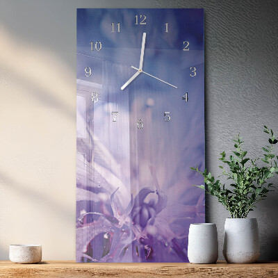 Reloj vertical Flor