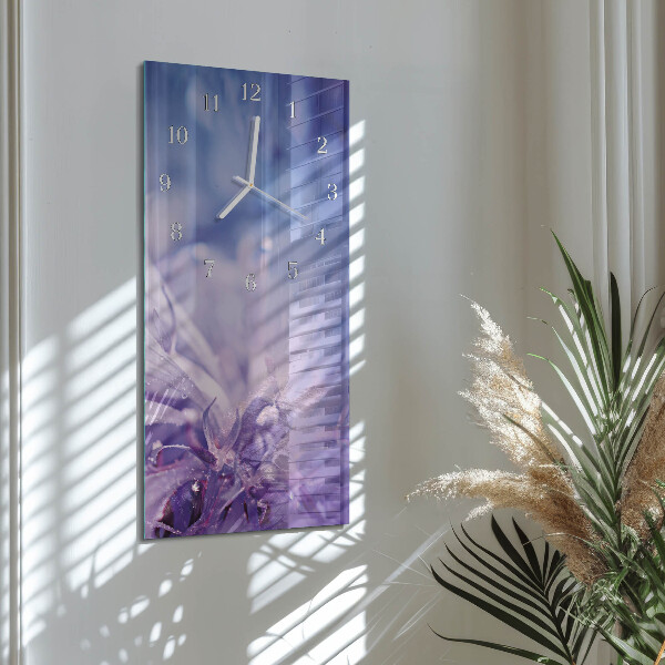 Reloj vertical Flor