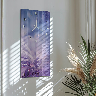 Reloj vertical Flor