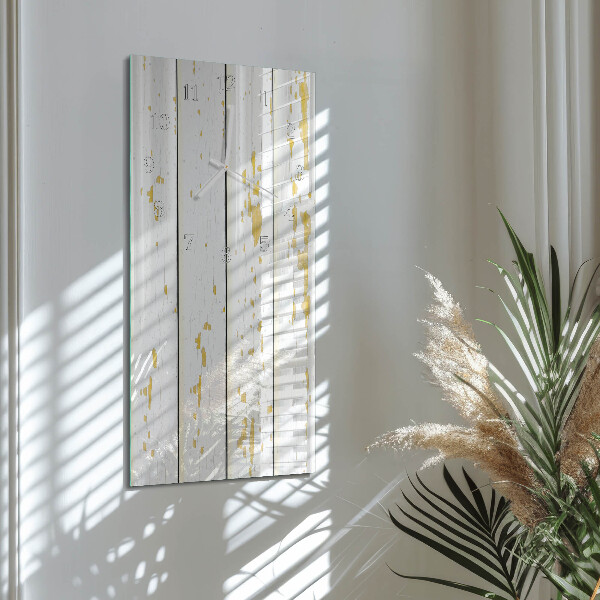 Reloj vertical Suelo de madera