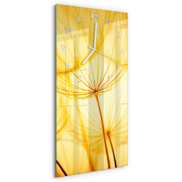 Reloj vertical Flor