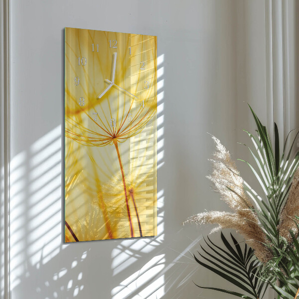 Reloj vertical Flor