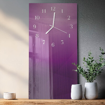 Reloj vertical Material