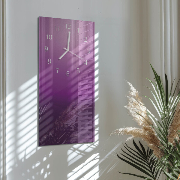 Reloj vertical Material