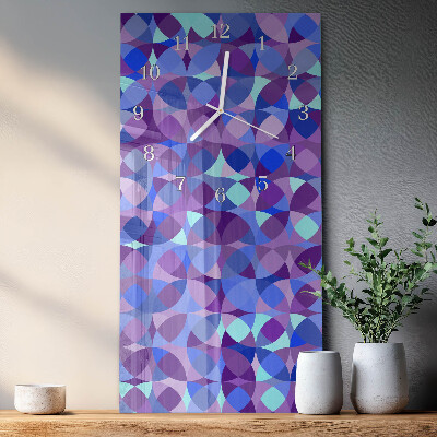 Reloj vertical ruedas