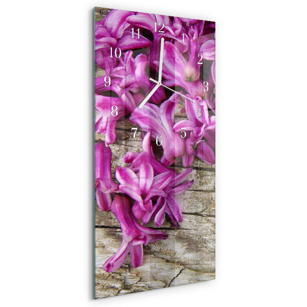 Reloj vertical Flores
