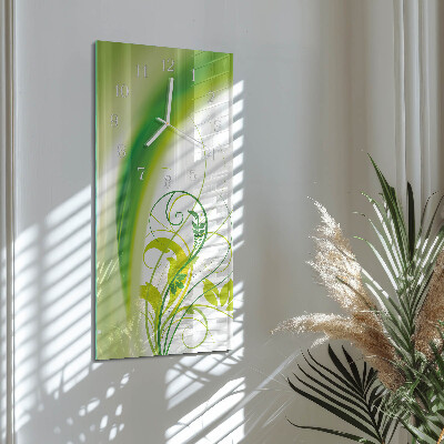 Reloj vertical Planta modelo