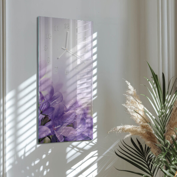 Reloj vertical Flor