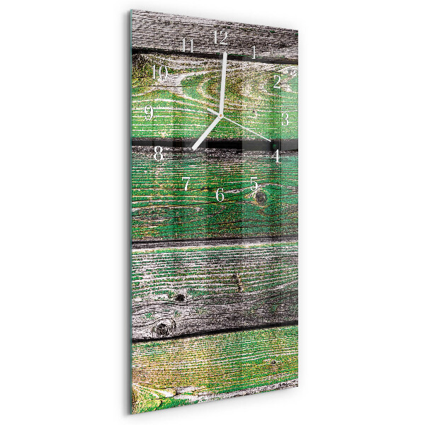 Reloj vertical Tablas de madera