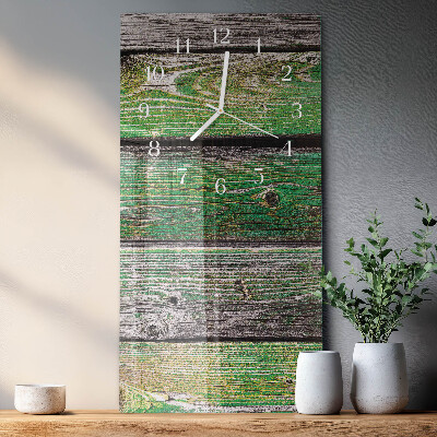 Reloj vertical Tablas de madera