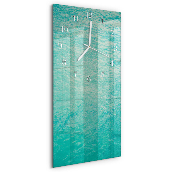 Reloj vertical Agua