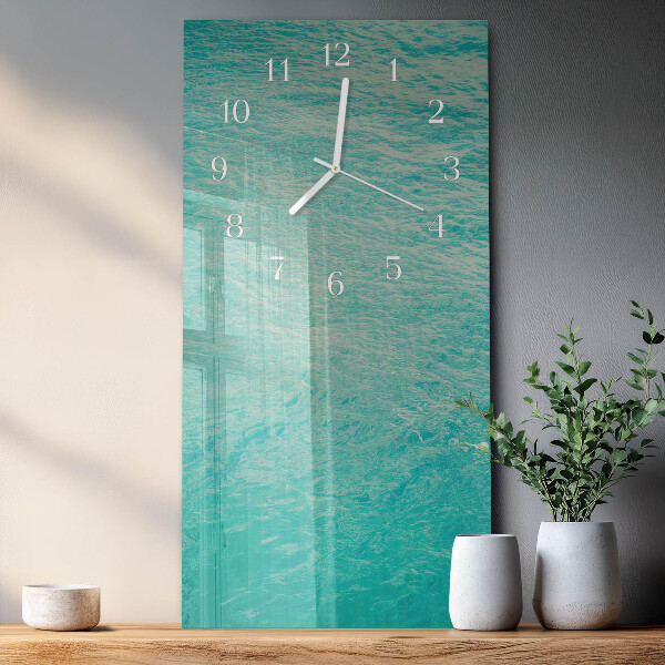 Reloj vertical Agua