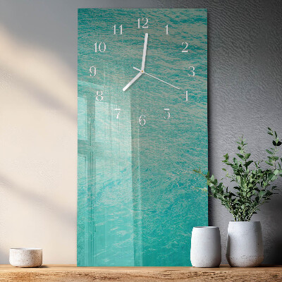 Reloj vertical Agua