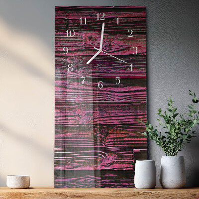 Reloj vertical Paneles de madera