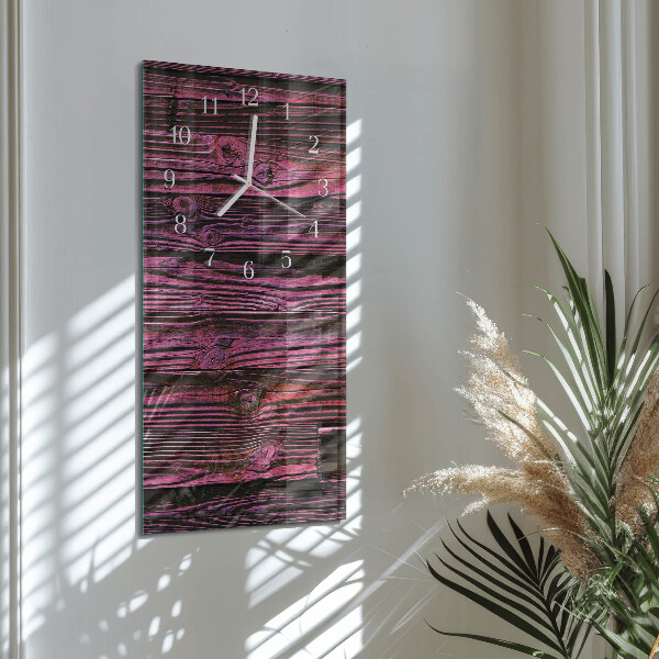 Reloj vertical Paneles de madera
