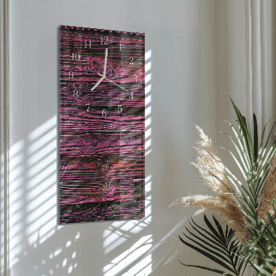 Reloj vertical Paneles de madera