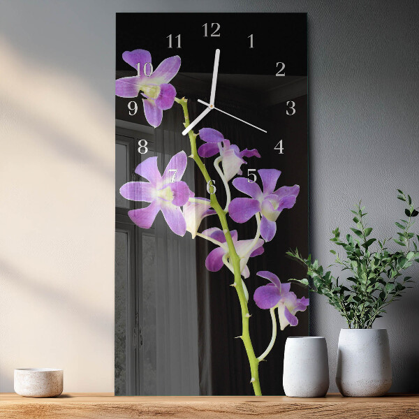 Reloj vertical Flores