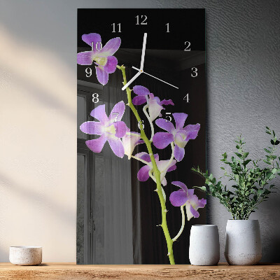 Reloj vertical Flores