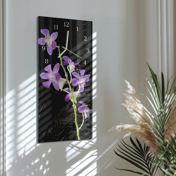 Reloj vertical Flores