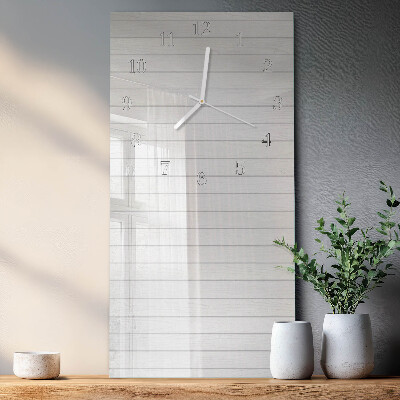 Reloj vertical rayas