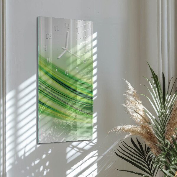 Reloj vertical Arte abstracto