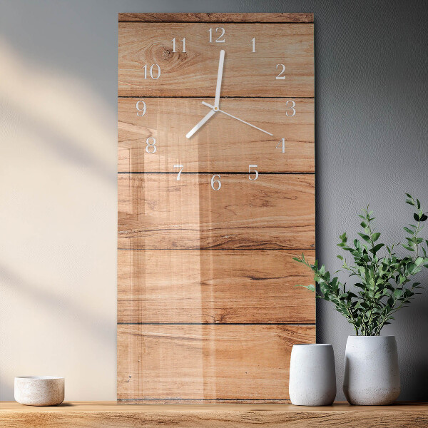 Reloj vertical Paneles de madera