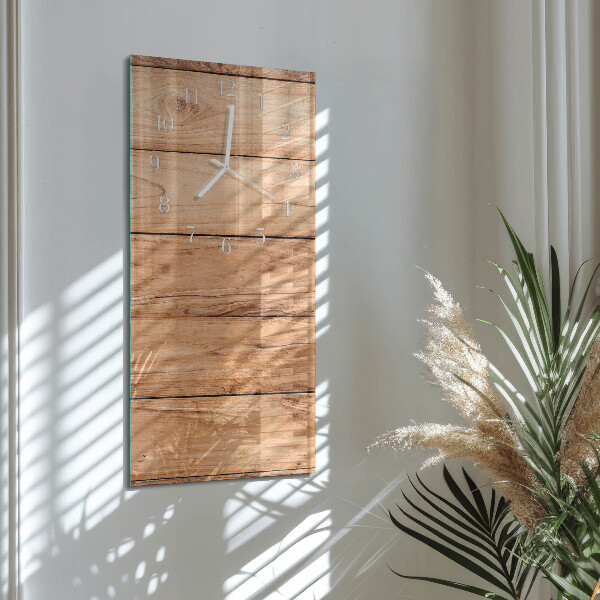 Reloj vertical Paneles de madera