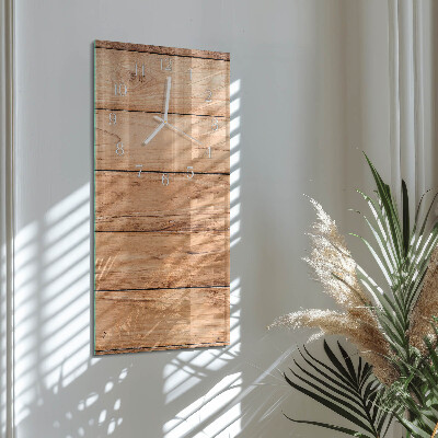 Reloj vertical Paneles de madera