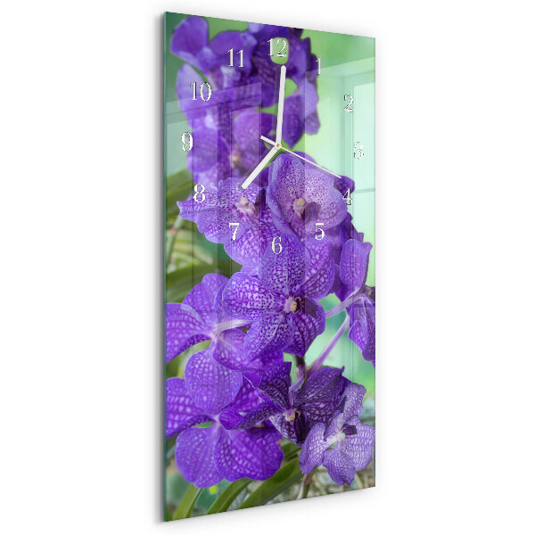 Reloj vertical Flores