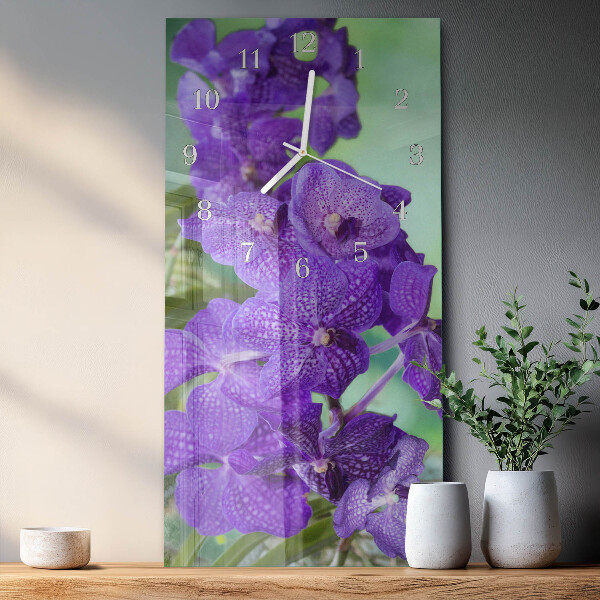 Reloj vertical Flores