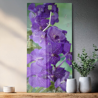Reloj vertical Flores
