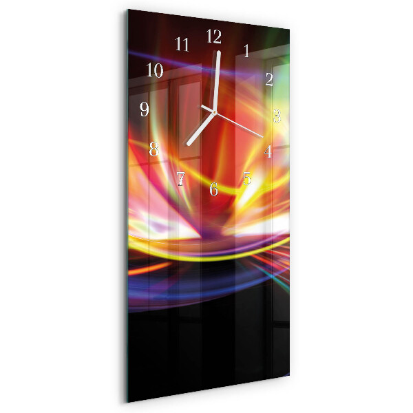 Reloj vertical Arte abstracto