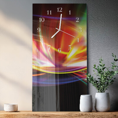 Reloj vertical Arte abstracto