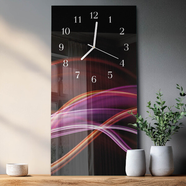 Reloj vertical Arte abstracto