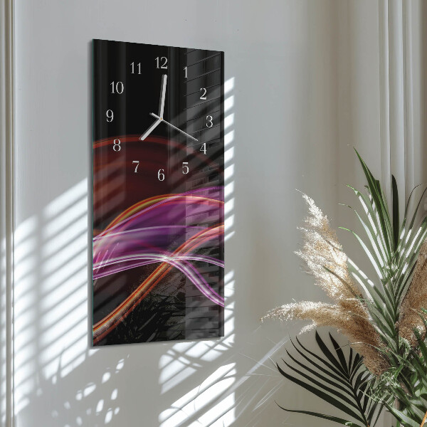 Reloj vertical Arte abstracto